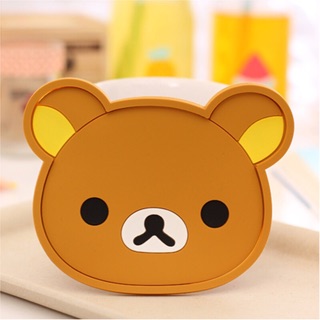 Lót ly Rilakkuma và vịt dễ thương