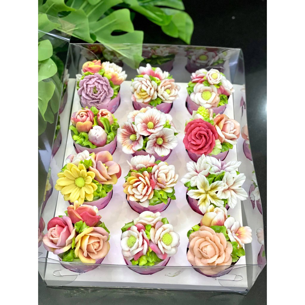 Ly giấy Cupcakes 6cm/7cm (50 ly) họa tiết bất kỳ không thấm nước