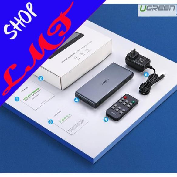 Bộ Ghép 4 Thiết Bị HDMI Dùng Chung 1 Màn Hình Ugreen 50745
