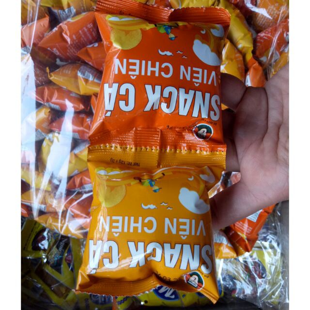 [Mã GROSALE giảm 10% đơn 150K] snack cá viên chiên bịch 60 gói