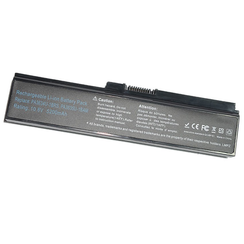 Pin Toshiba Satellite M300 C640 L300 L700 (6Cell 5200mAh - new Giá ai củng mua được