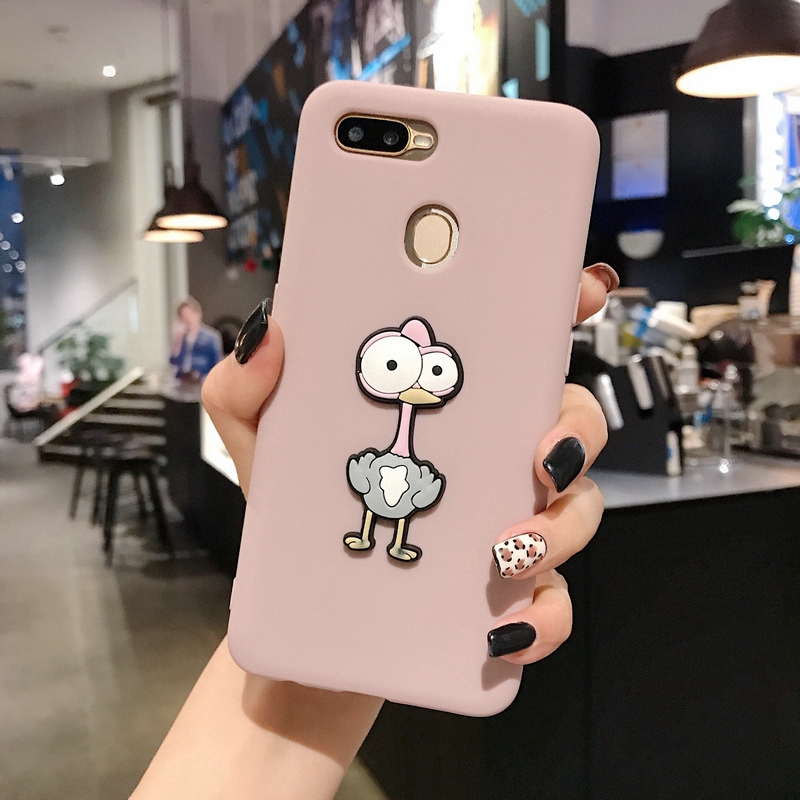 Ốp điện thoại TPU mềm hình động vật dễ thương cho Samsung S20 Ultra S10 S10e S8 S9 Plus Note 8 9 10+ | BigBuy360 - bigbuy360.vn