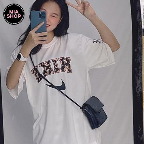 Áo thun tay lỡ MIA, Áo phông nữ form rộng dáng Unisex/Ulzzang mặc lẻ cặp nhóm hình NI*E