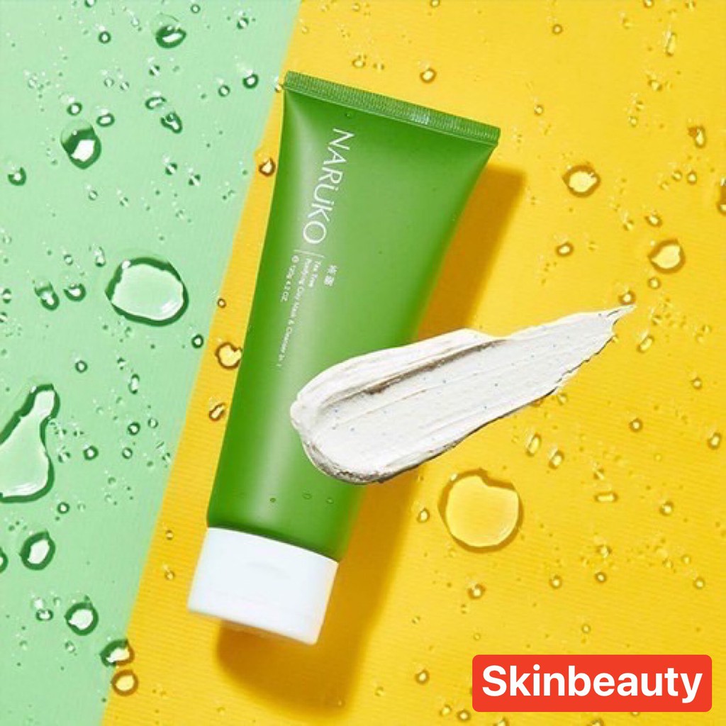 Sữa rửa mặt Naruko trà tràm dạng bùn Tea Tree Purifying Clay Mask and Cleanser - ''HÀNG CHÍNH HÃNG'' | BigBuy360 - bigbuy360.vn