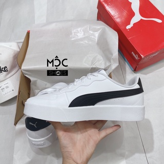 [CHÍNH HÃNG] GIÀY SKYE CLEAN *Trắng Sọc Đen* -  Code: 380147-04