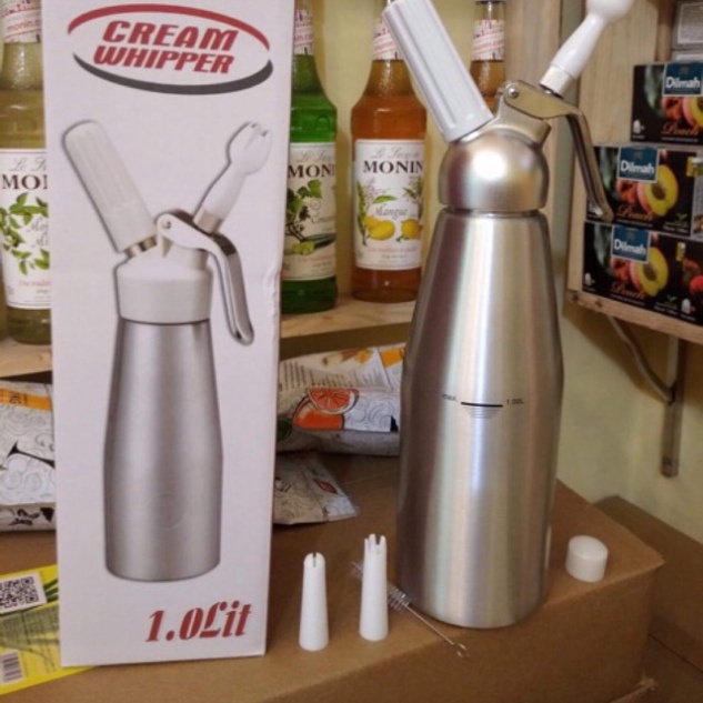 Bình xịt kem Cream Whipper 500ml và 1 lít