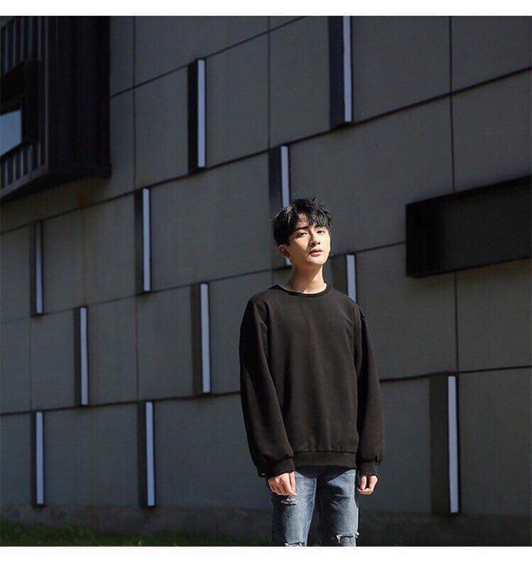 Áo thun nỉ tay dài nam nữ | BigBuy360 - bigbuy360.vn