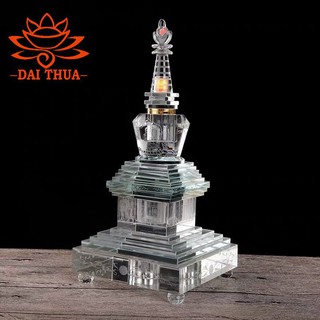 THÁP XÁ LỢI 2 TẦNG PHA LÊ CAO CẤP-phatgiaodaithua