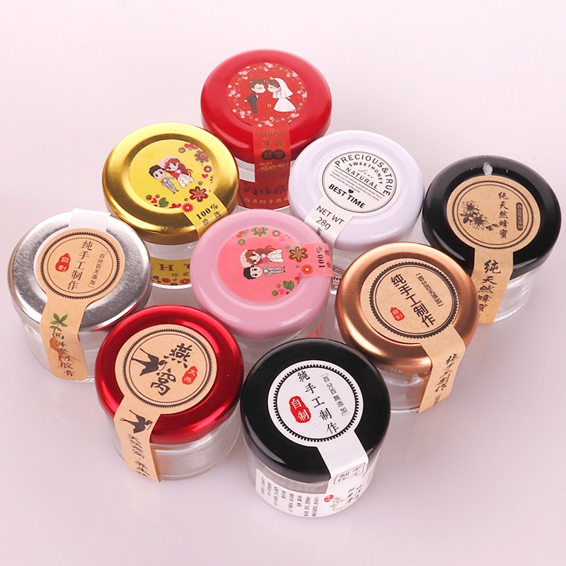 HỦ THUỶ TINH 30ml. 30g NẮP THIẾC