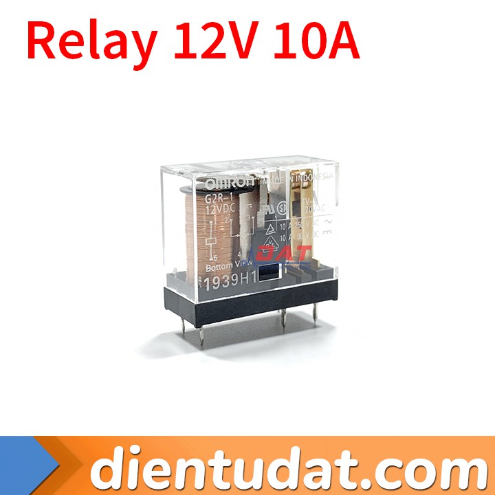 Relay Kính Omron G2R-1-12VDC 5 Chân 10A