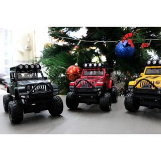 Xe mô hình Jeep Rubicon 1:32 Double Horses