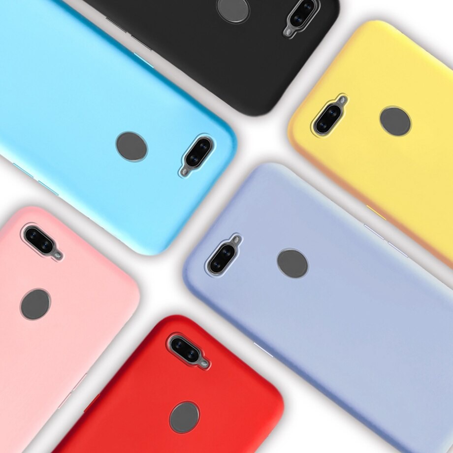 Ốp Điện Thoại Mềm Màu Trơn Đơn Giản Cho Oppo A12 6.22 Inch Oppo A12 A 12 Cph2083 Cph2077