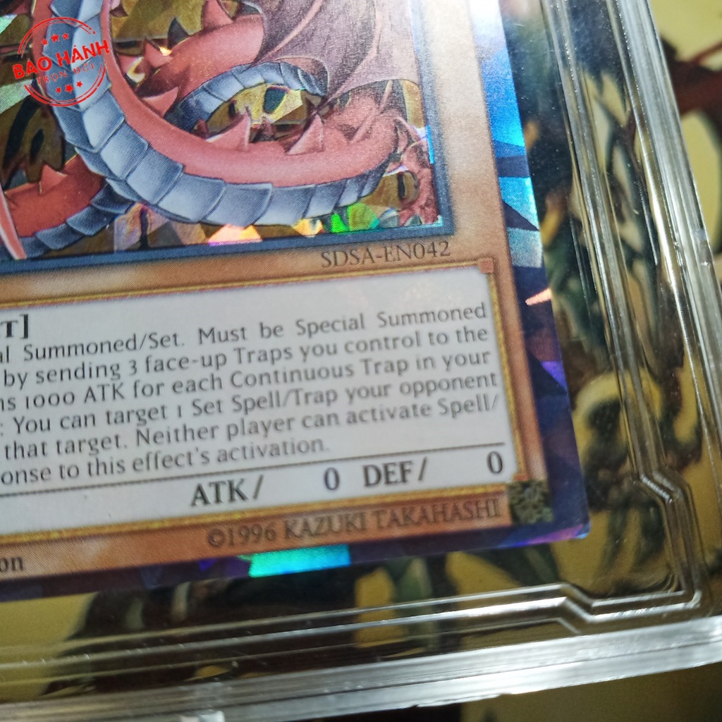 Yugioh Bài Yugi Muto lá Uria Lord of Searing Flames một trong Tam đại Thần Ai Cập Obelisk Ra Osiris 1458 D5 50
