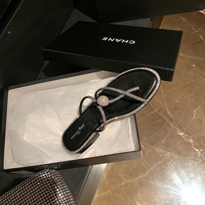 Dép nữ xỏ ngón hàng quảng châu cao cấp sẵn 38-36