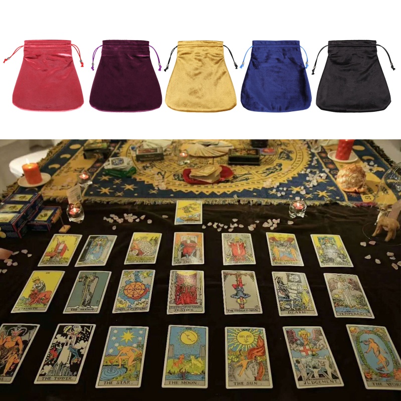 Bộ Bài Tarot Bằng Nhung Chất Lượng Cao