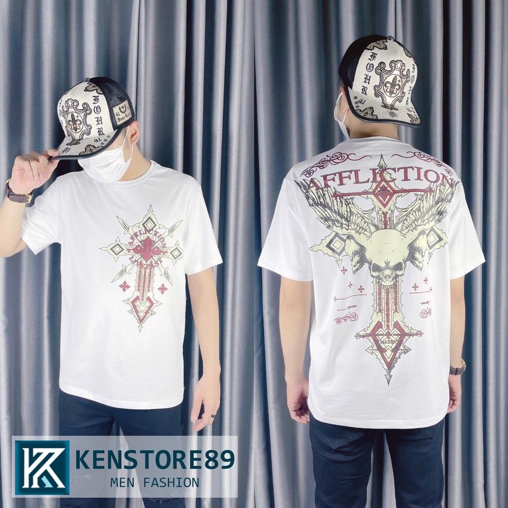 Áo thun nam cổ tròn Affliction Thailand cao cấp KENSTORE89 ATV227