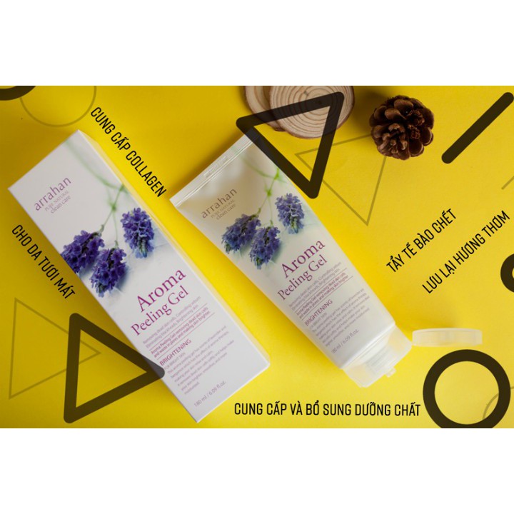 Kem Tẩy Da Chết Trắng Da Arrahan Pure Natural Tuýp 180ml