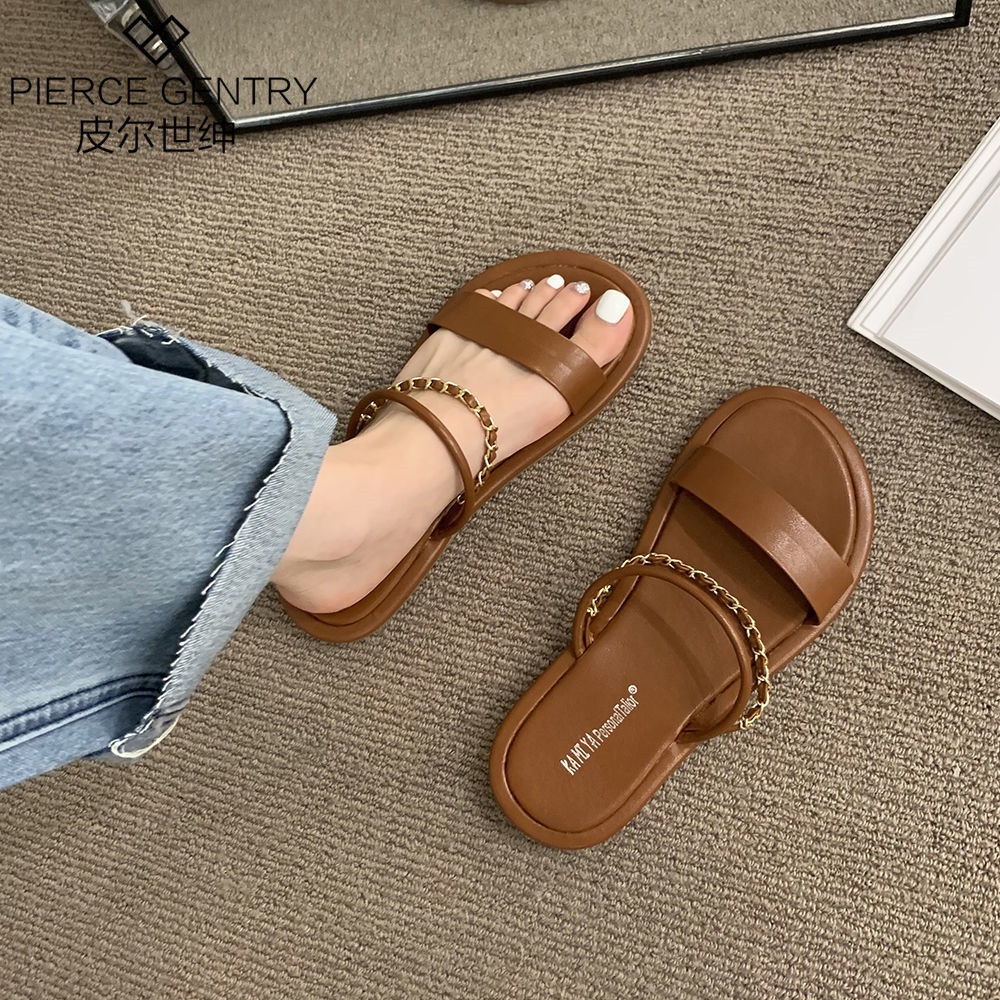 Dép Sandal Mùa Hè Đế Mềm Phong Cách Hàn Quốc Cho Nữ