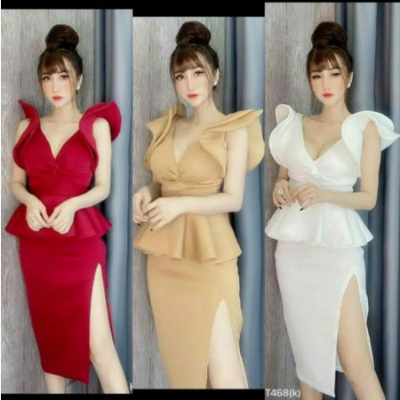 Đầm Thời Trang Nữ Dạo Phố Đơn Giản 468