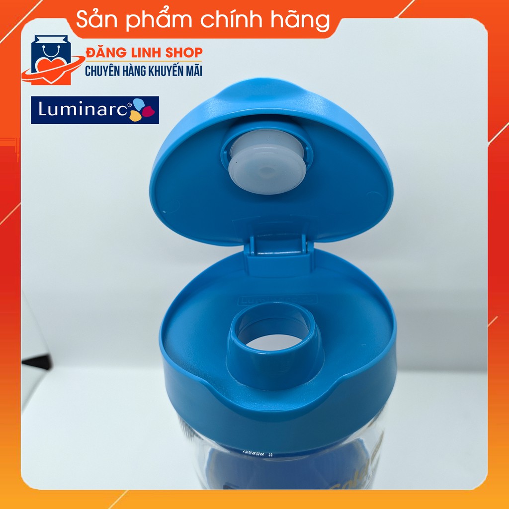 Ly thủy tinh Luminarc 500ml có nắp đậy - Hàng khuyến mãi từ sữa Ensure