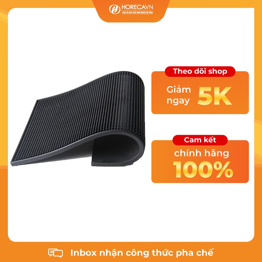 Thảm bar 30*45cm - Chất liệu cao su cao cấp, dày dặn, bền, chịu được nhiệt