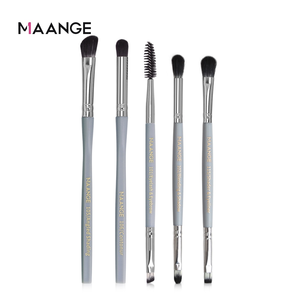 Bộ 5 Cọ MAANGE Dùng Trang Điểm Mắt Làm Đẹp