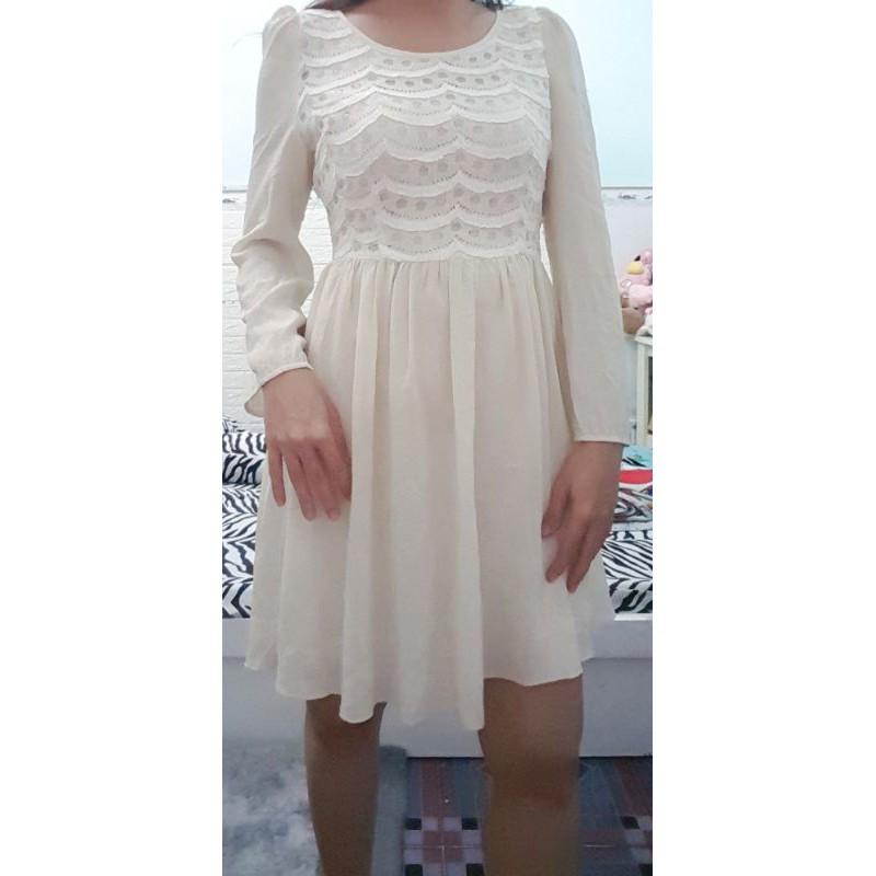 Thanh lý đầm ren voan nu đẹp giá rẻ size M