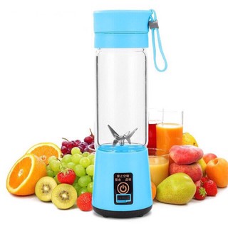 MÁY XAY SINH TỐ CẦM TAY BẰNG PIN  6 LƯỠI HM 03