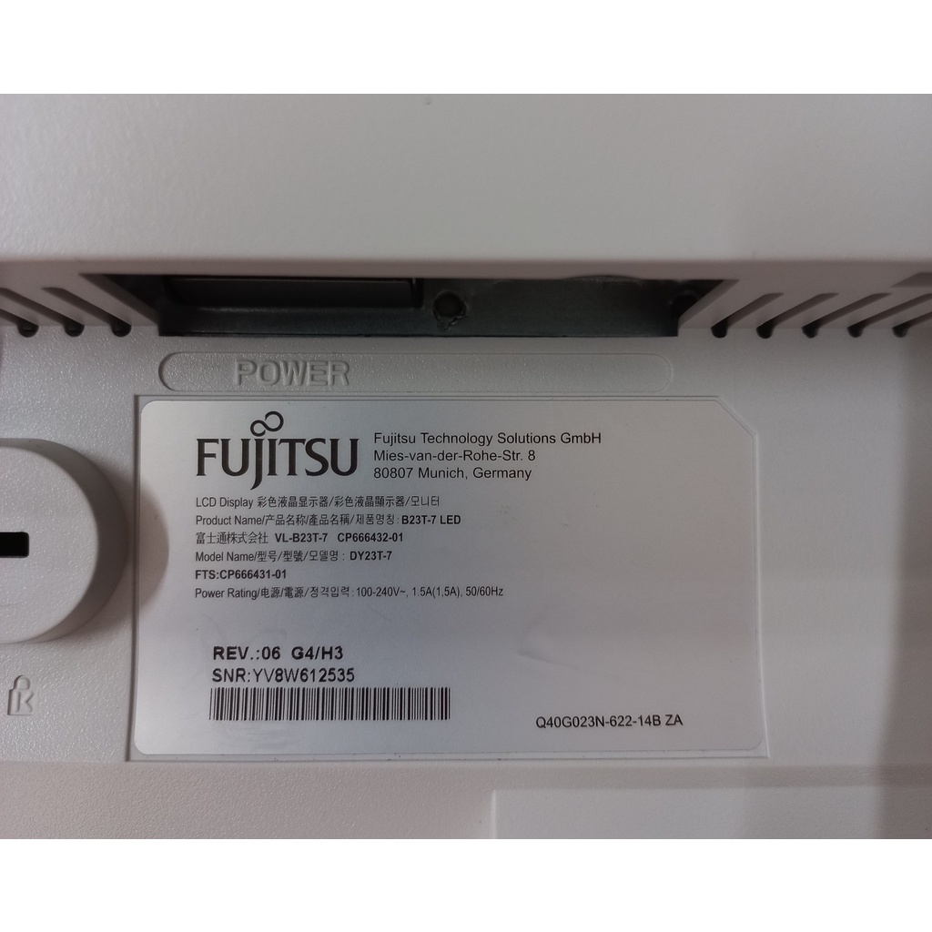 Màn Hình Fujitsu 23inch - Chuyên Đồ Họa - Panel IPS - Xoay Ngang Dọc - Bảo Hành 1 Năm