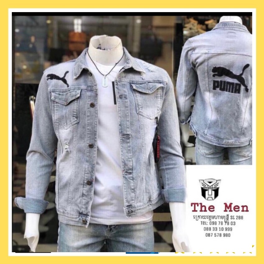 Áo khoác jean nam,chất vải bò,cá tính trẻ trung,NUBA 021 TCS | BigBuy360 - bigbuy360.vn