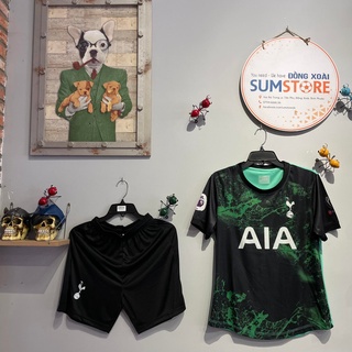 Áo bóng đá tottenham đen zk - áo đá banh mẫu mới 2022, cực hot, cực đẹp
