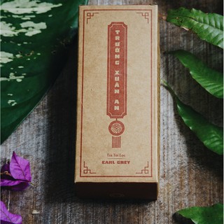 Trà Đen Hữu Cơ Earl Grey - Trường Xuân An (dạng túi lọc 24 gói)