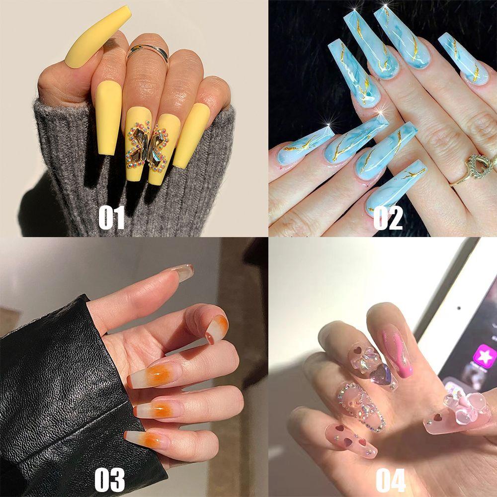 Bộ 24 Móng Tay Giả Chất Lượng Cao