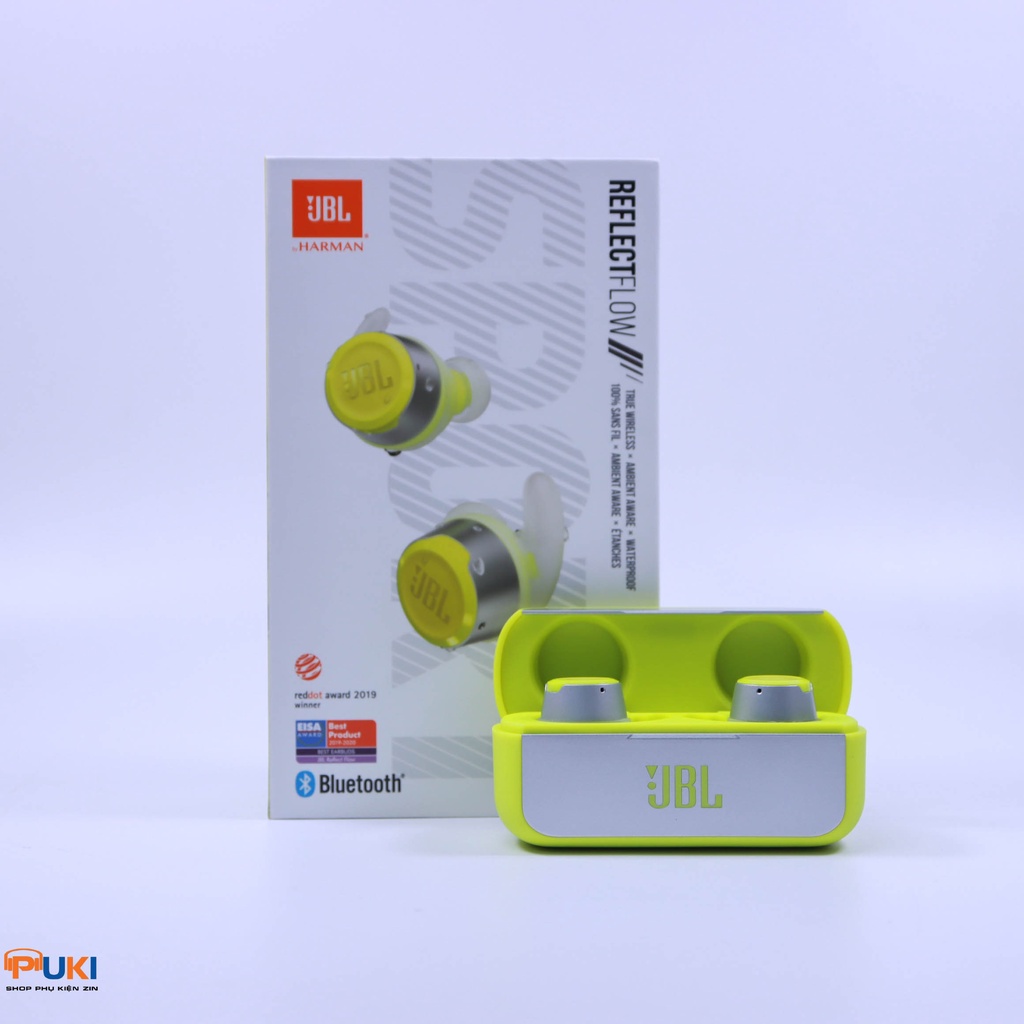 Tai Nghe Nhét Tai Thể Thao JBL Reflect Flow - Tai nghe Chống Nước True wireless | Hàng Chính Hãng |