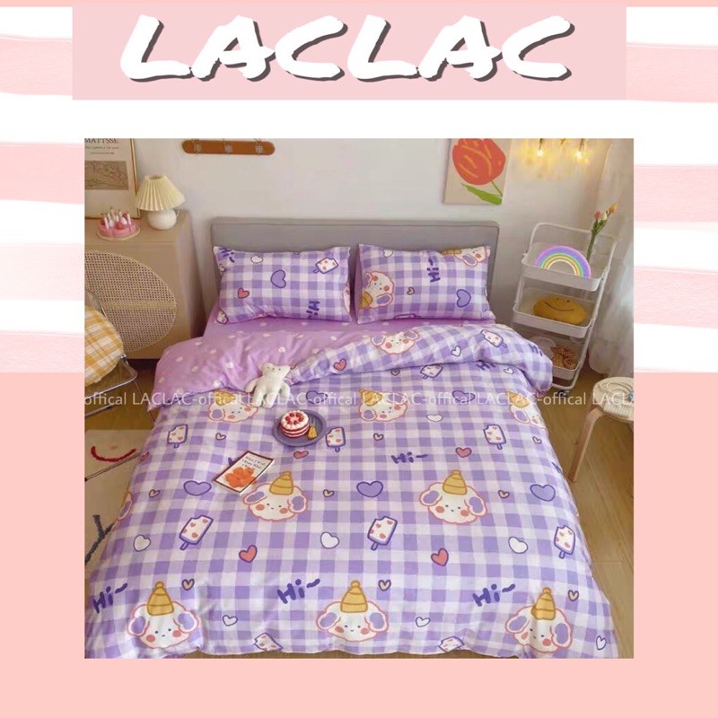 [SALE SHOCK] Chăn ga cotton 100% set 4 món
