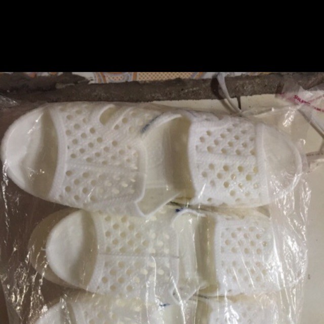 Combo 10 dép tổ ong trắng size 35-39