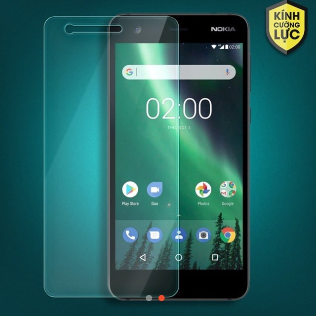 Bộ ba kính  cường lực nokia2