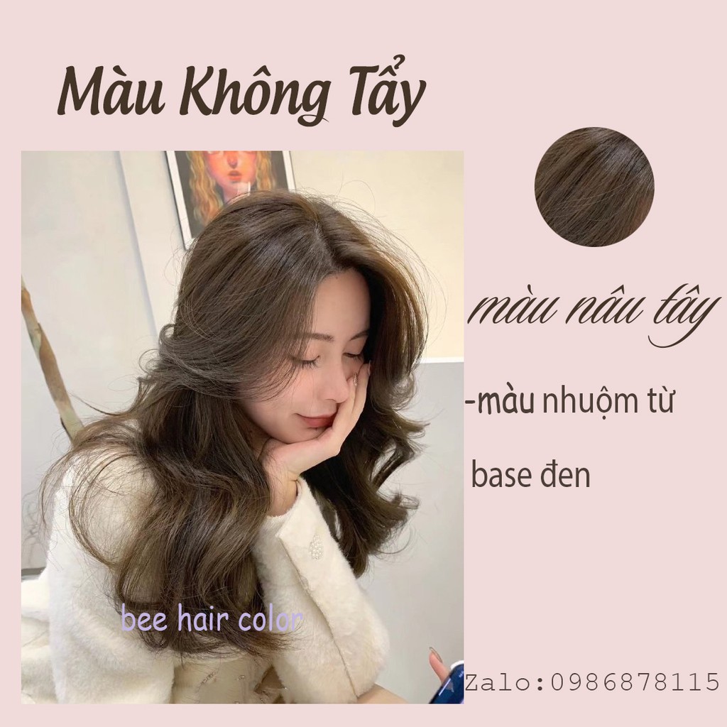 Thuốc nhuộm tóc màu NÂU TÂY. Thuốc nhuộm tóc tại nhà | BigBuy360 - bigbuy360.vn