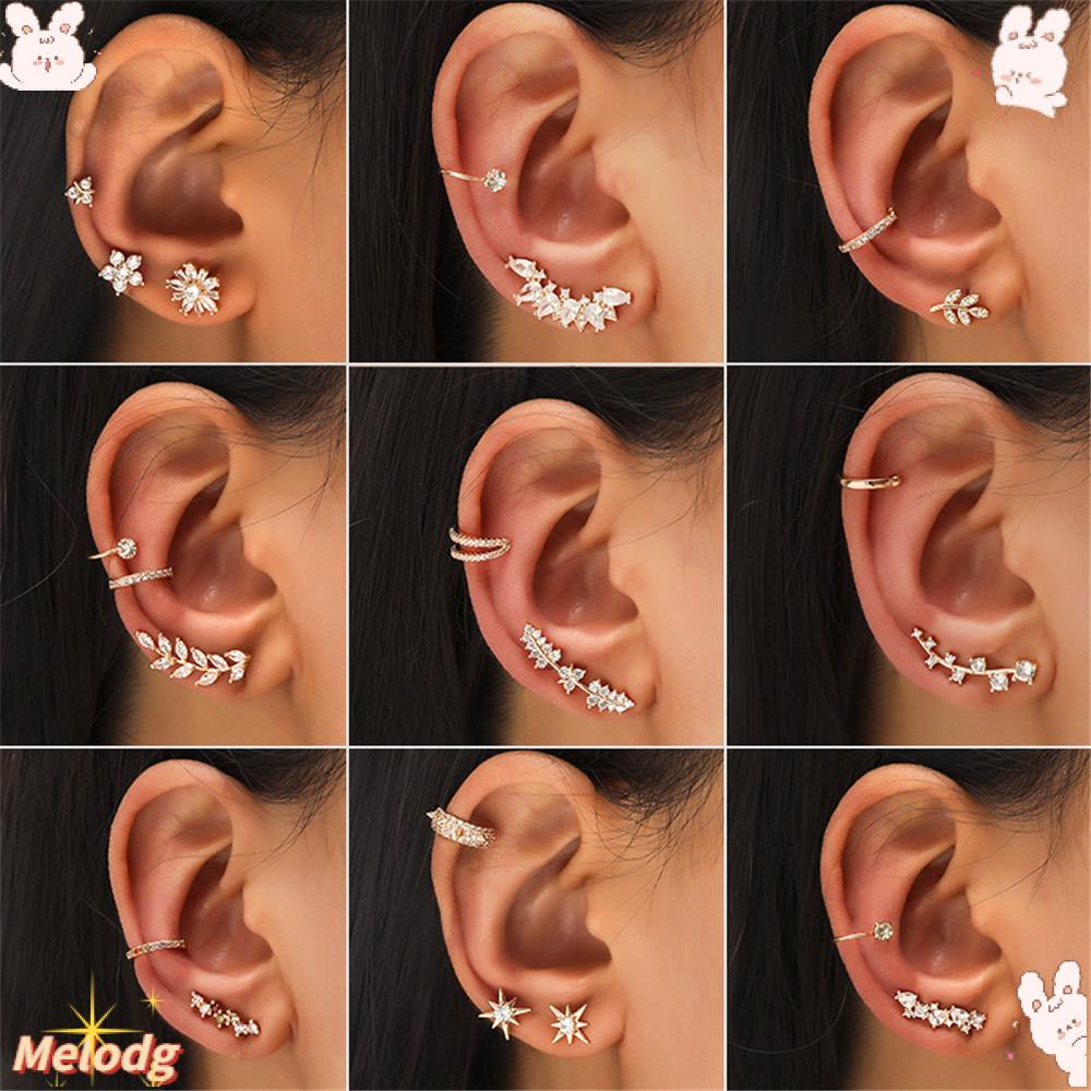 Khuyên Kẹp Vành Tai Bằng Hợp Kim Không Xỏ Lỗ