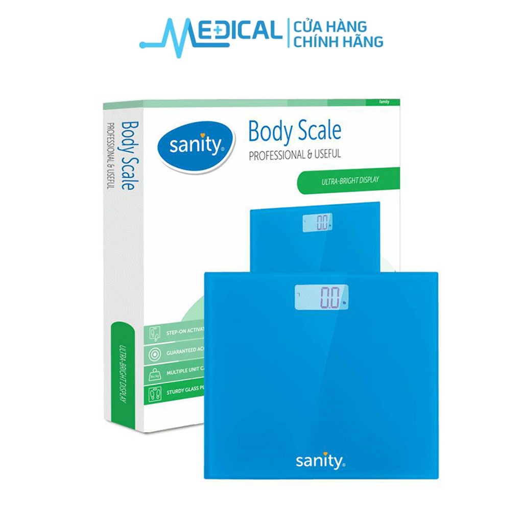 Cân sức khỏe điện tử SANITY S6400.ENG dùng theo dõi cân nặng hiệu quả - MEDICAL