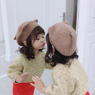 Mũ Beret Thời Trang Xinh Xắn Dành Cho Bé Gái
