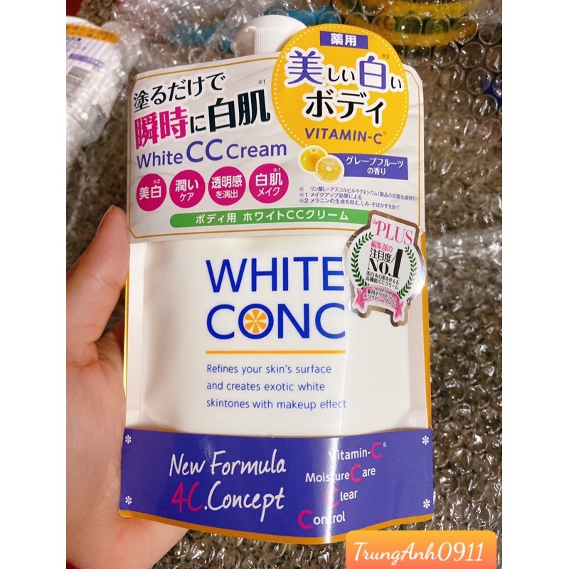 Sữa dưỡng thể White Conc Nhật Bản 200g