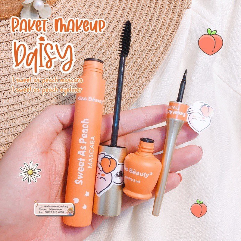 Kẻ Mắt Nước Dạng Lọ Trái Đào Kiss Beauty Daisy Auth Nội Địa sỉ tốt - GIÁ GỐC 12