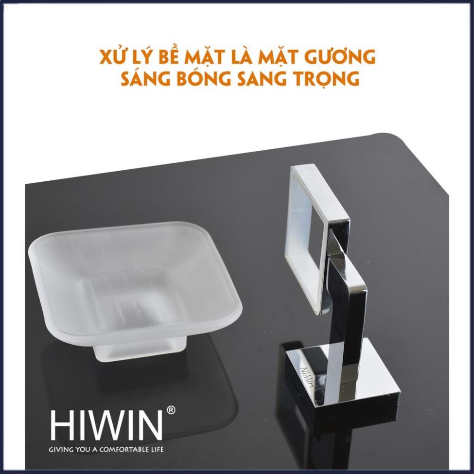 Kệ đựng xà bông xà phòng nhà tắm chất liệu đồng mặt gương cao cấp HIWIN Y-1201A
