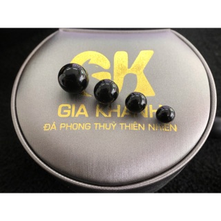Hạt đá xâu vòng Onyx đen