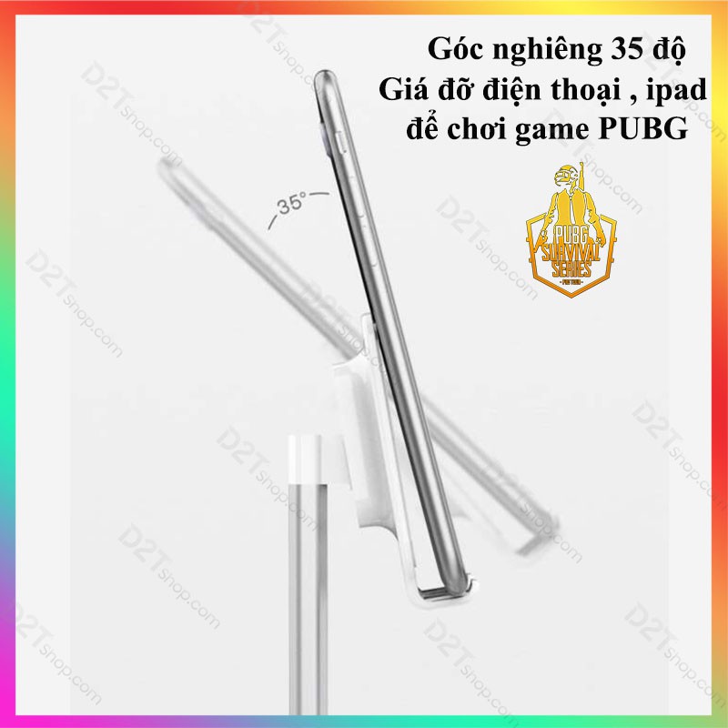 Bộ giá đỡ cao cấp cho điện thoại và máy tính bảng chơi game PUBG, Call of Duty dùng với Flydigi Q1 ,Handjoy D4,Rezar P30