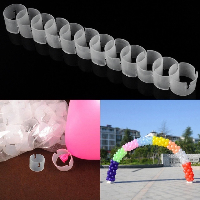 Set 50 vòng kẹp bong bóng trang trí tiệc