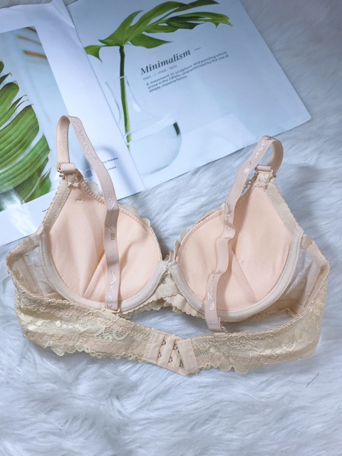 Áo lót Anny 5516 Thái Lan - áo có gọng, ren mềm, đệm vừa siêu xinh