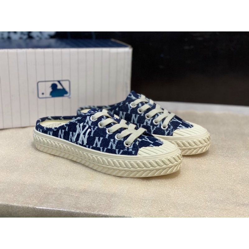 Giày Mlb Đạp Gót Nữ Authentic Full box