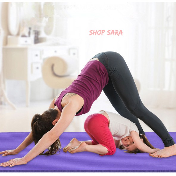 [FREESHIP❤️] THẢM TẬP YOGA TPE CAO CẤP 2 LỚP 6MM